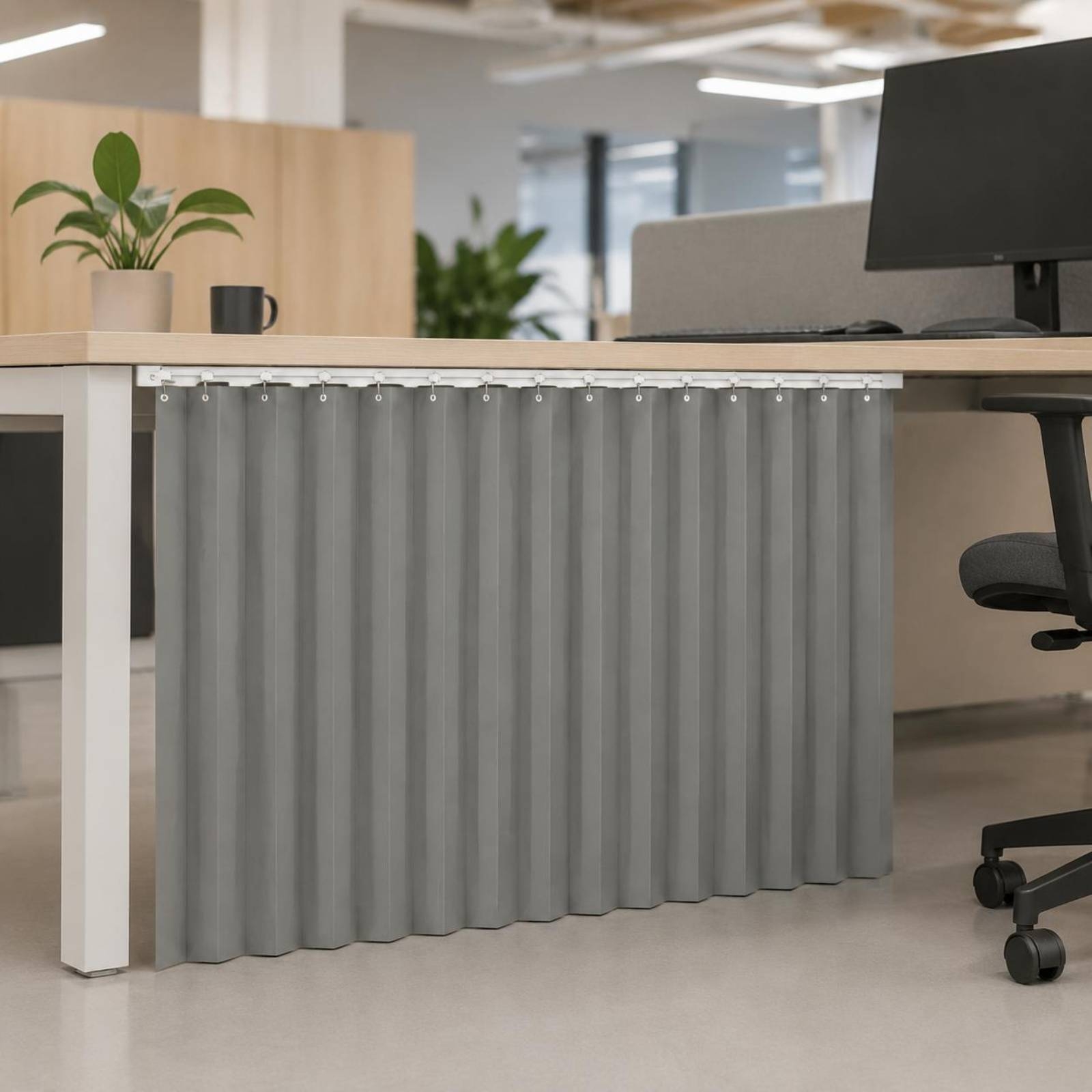 Office Furniture Desk - Tirai Privasi Meja, Tirai Privasi Kantor