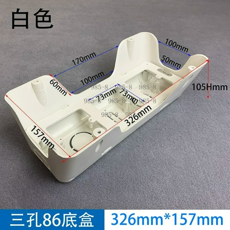 Office Furniture Desk - Kotak Kabel Meja Plastik Lipat Persegi