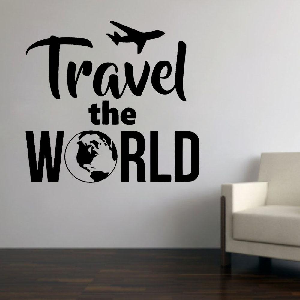 Agen Perjalanan Stiker Dinding - Office Furniture World ulasan dan harga