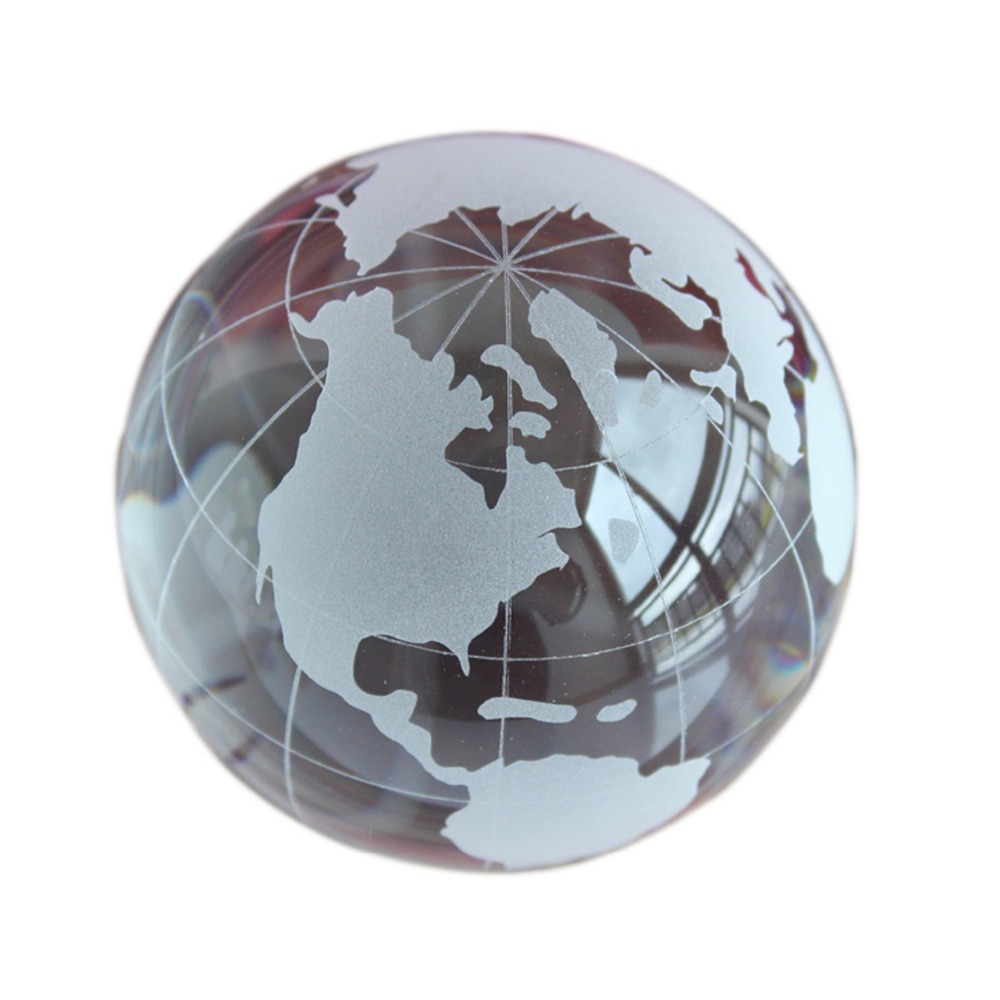 Bola Peta Dunia Kristal Klasik - Office Furniture World ulasan dan harga