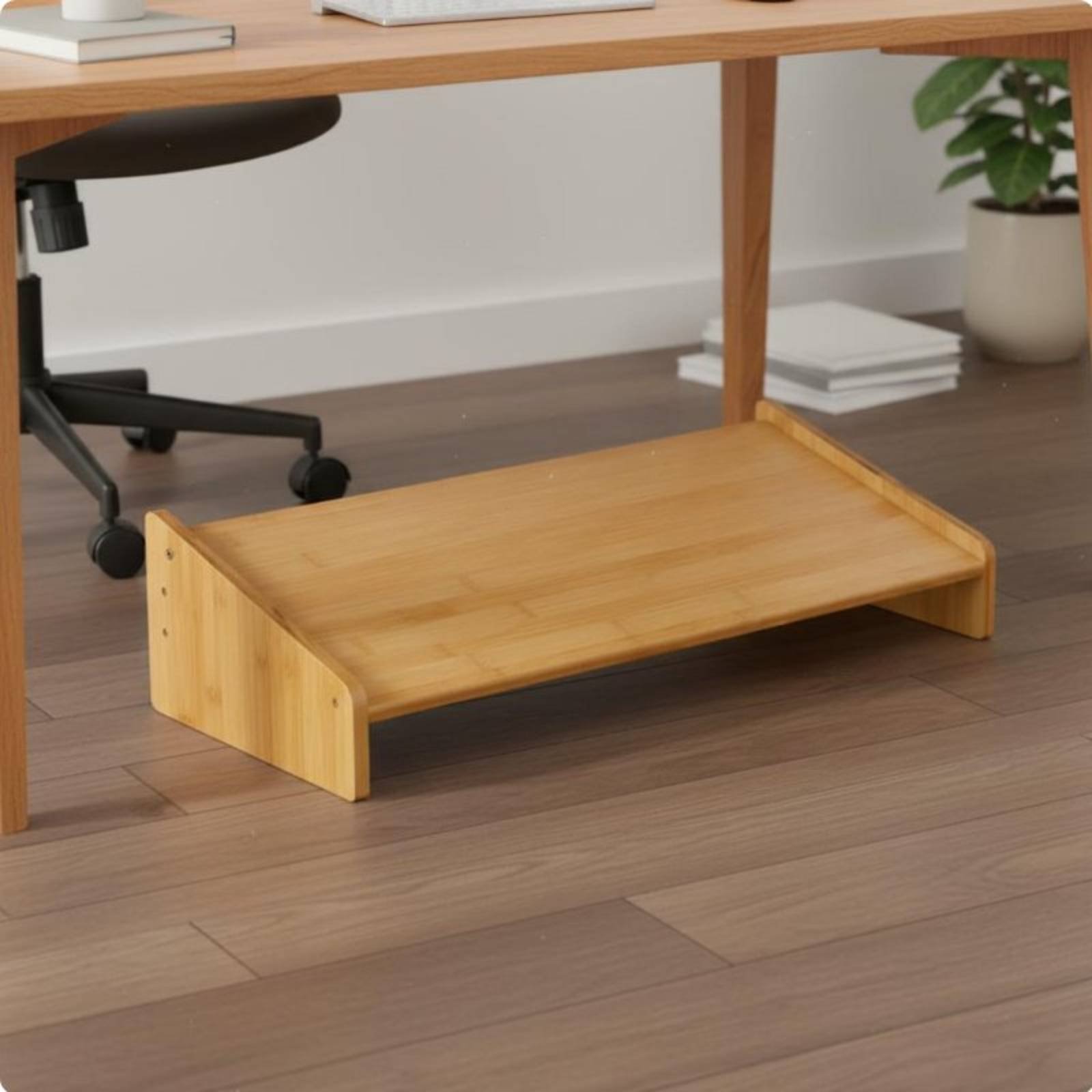 Sandaran Kaki di Bawah Meja Pe - Office Furniture Desk ulasan dan harga