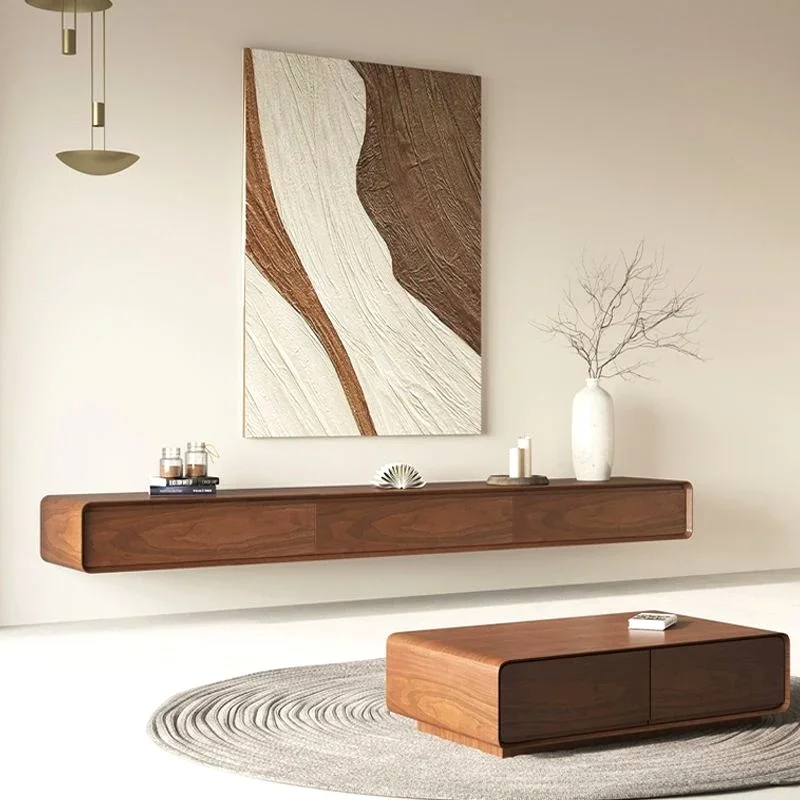 Rak TV Retro, Rak Dinding Kayu - Office Furniture In China ulasan dan harga