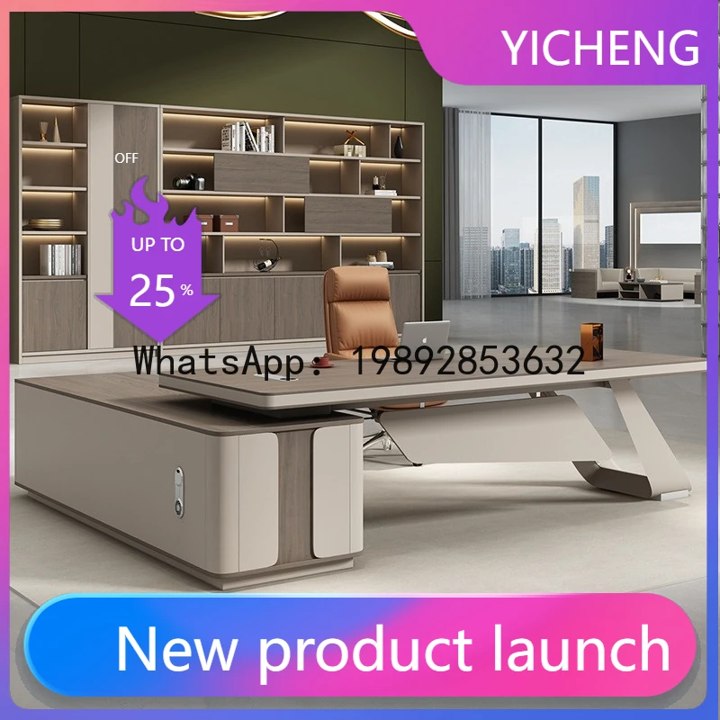 Meja eksekutif H5.18, meja kan - Office Furniture Desk ulasan dan harga