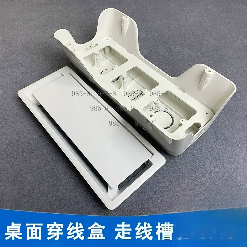 Kotak Kabel Meja Plastik Lipat - Office Furniture Desk ulasan dan harga
