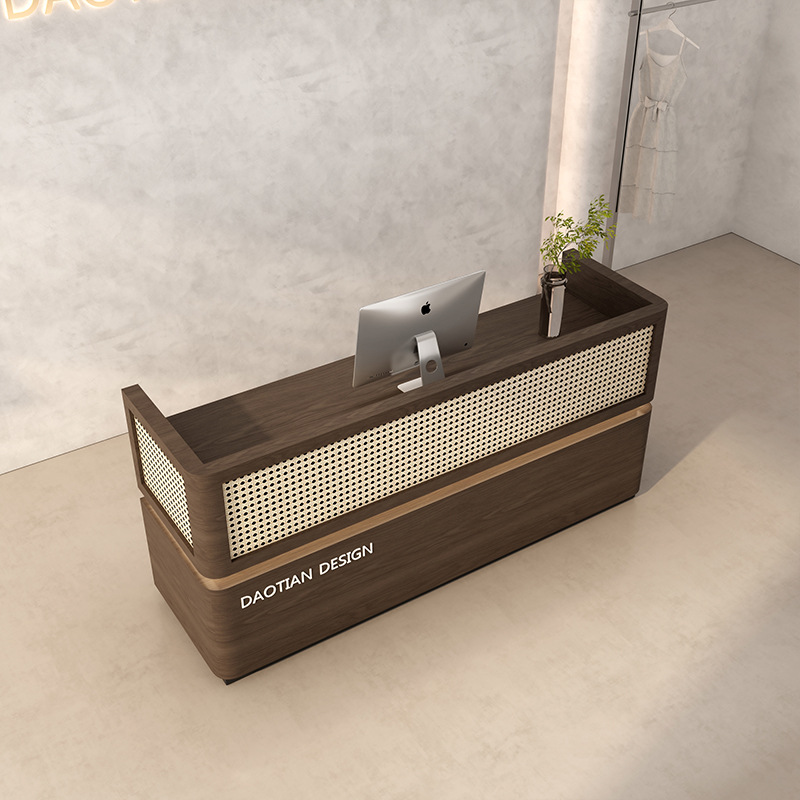 Meja kasir rotan untuk bar, te - Office Furniture Center ulasan dan harga