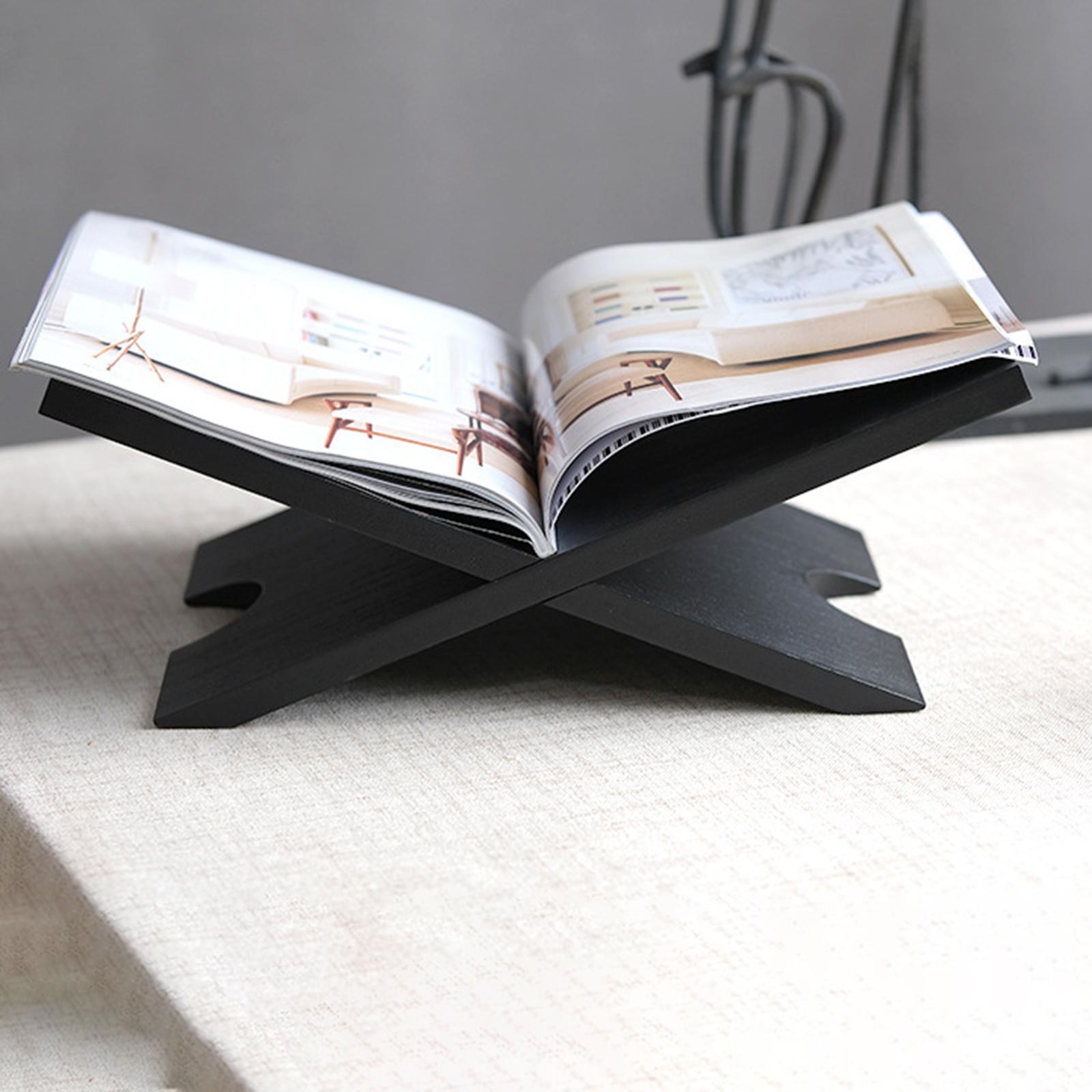 Penyangga Buku Kayu Bentuk X,  - Office X Furniture ulasan dan harga
