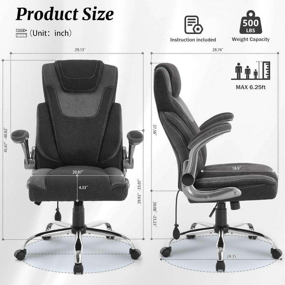 Kursi Kantor Besar & Tinggi 50 - Office X Furniture ulasan dan harga