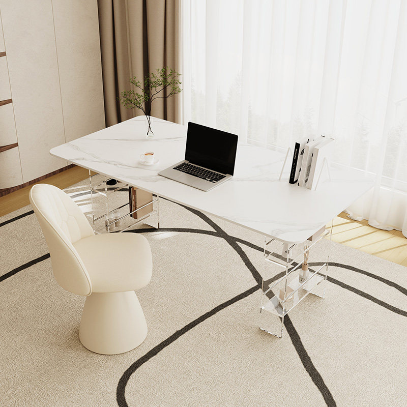 Meja Kerja Batu Sintered Kelas - Office Furniture Design ulasan dan harga