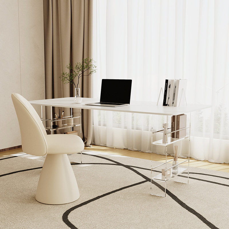 Meja Kerja Batu Sintered Kelas - Office Furniture Design ulasan dan harga