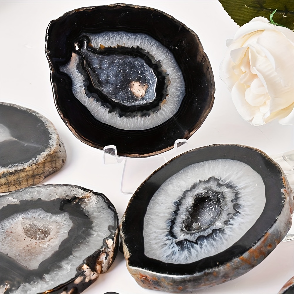1 Buah Kristal Agate Hitam Ala - Office Furniture In China ulasan dan harga