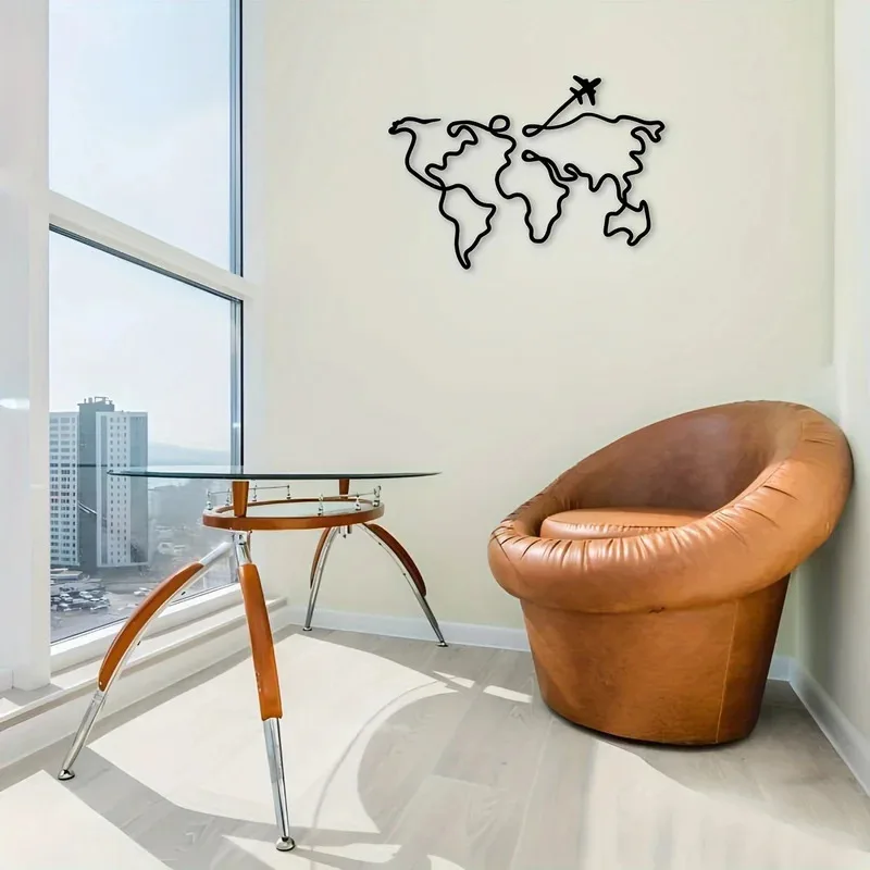 1 Buah Patung Dinding Logam Ar - Office Furniture World ulasan dan harga