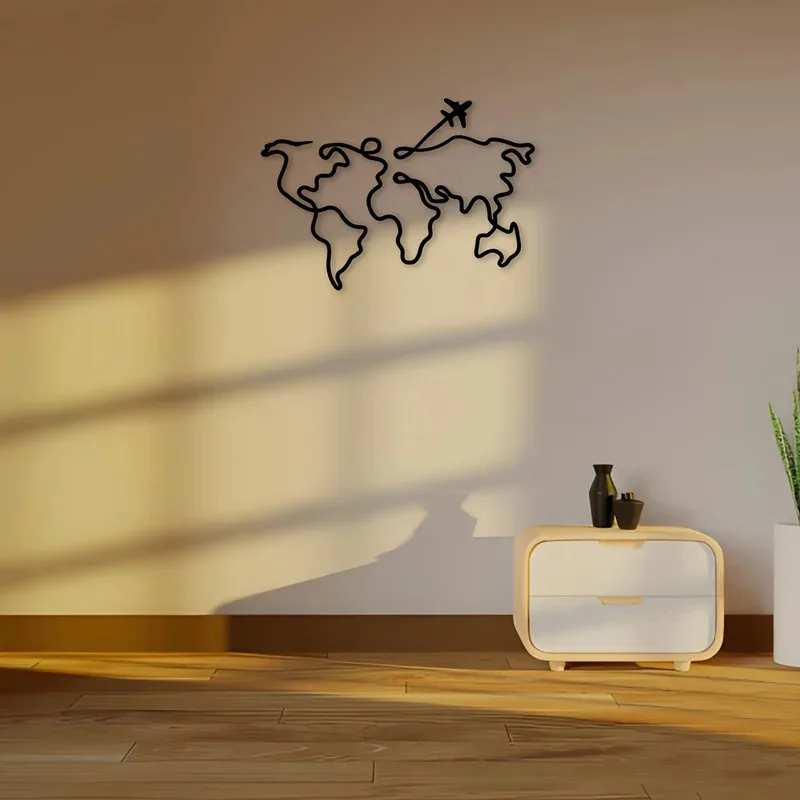 1 Buah Patung Dinding Logam Ar - Office Furniture World ulasan dan harga
